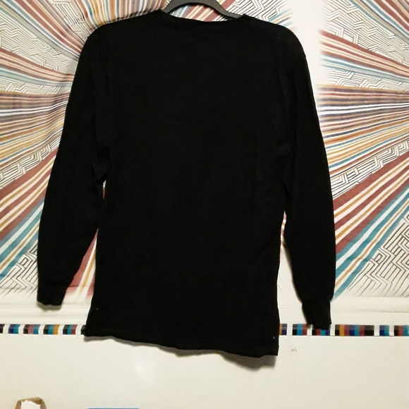 Forever 21 Men Small Longsleeve Black Teeshirt - Picture 6 of 9